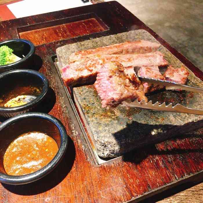 贝克石烧牛扒(大石店)-"贝克石烤牛扒,在建华汇这边开了一段时间,.