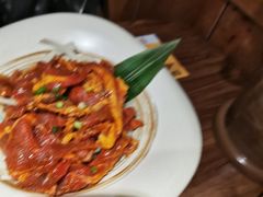 -明洞阿姨·韩式酱蟹烤肉·创意料理(三元桥店)