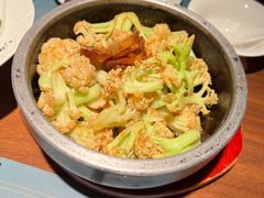 生炒有机菜花-大树餐厅(益田假日店)