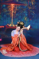 -后宫·古装汉服京剧儿童亲子全家福摄影