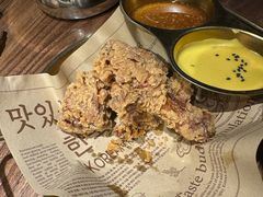 -明洞阿姨·韩式酱蟹烤肉·创意料理(三元桥店)