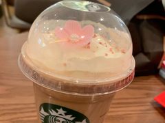 冰桃花如意茶拿铁-星巴克臻选(广州沙面店)