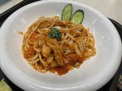 炸猪扒意大利面-中山大学东校区-学生第2食堂