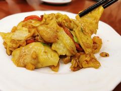 萝卜丁炒蛋皮-原味缘菜馆