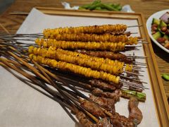 烤玉米-潮庭·大连海鲜·炭火烧烤·扇贝王(大连店)