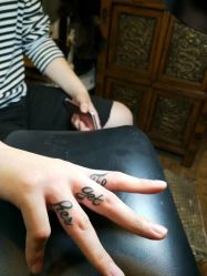 手部-游刃刺青TATTOO纹身工作室