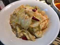 干锅手撕包菜-俏九州·小炒黄牛肉(华润万象汇店)