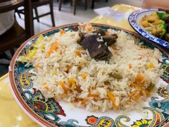 新疆抓饭-新疆巴州金丝特餐厅(大钟寺店)