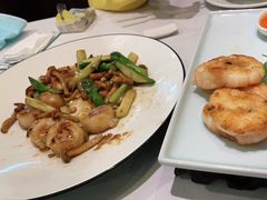 烧汁白玉菇炒带子-尚一汤 广东炖汤(金桥国际店)