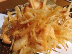 樱花虾炸牛蒡天妇罗-小禅料理