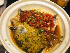 天目湖砂锅鱼头猪手煲-梁溪河畔·吉府花园(南长街南下塘店)
