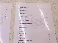 菜单-Onirii Coffee(长乐路店)