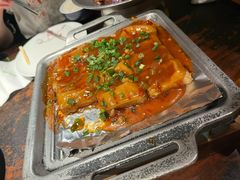 铁板包浆豆腐-绿茶餐厅(昌平悦荟店)