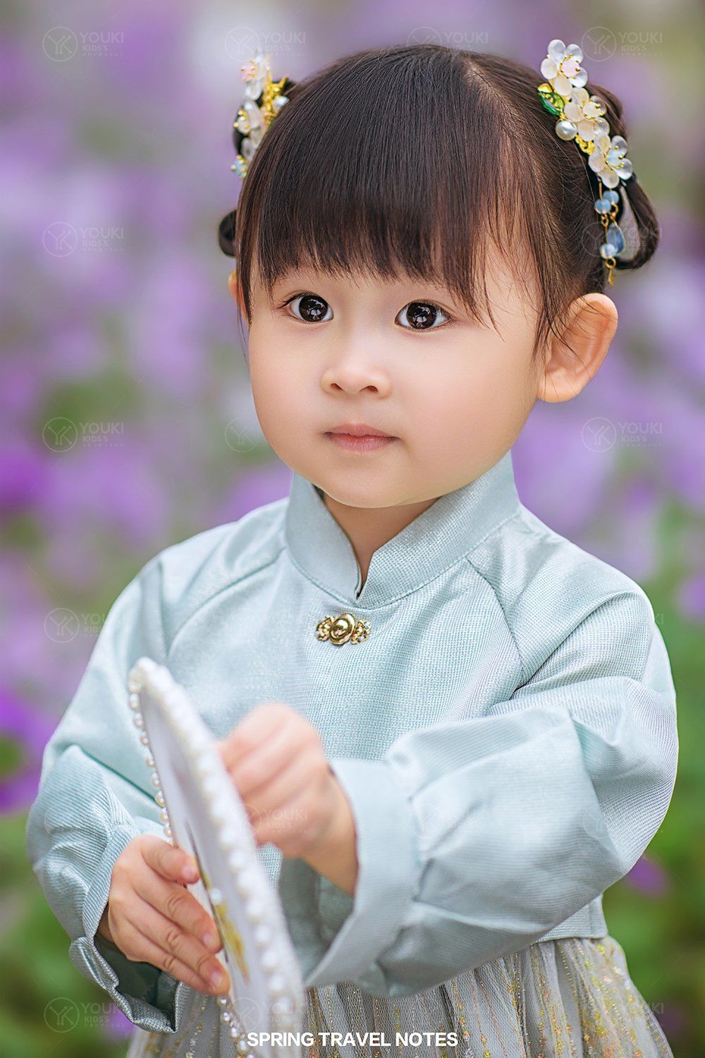 汉服小萌娃,甜蜜满分