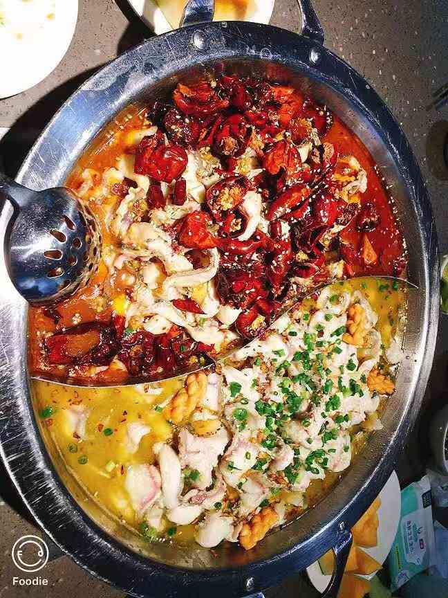 火盆景麻辣鱼(城东路店)-"好长时间没吃鱼了,想起妈妈之前在这里办的.