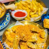 🍟宝贝们的秘密零食站！32坐炖涮锅小吃里的