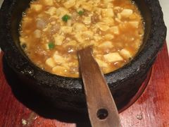 石锅鸡汤豆腐-绿茶餐厅(松江万达店)