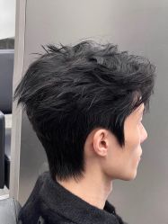 -一家只做男发烫染的店
