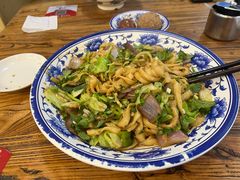 肉炒刀削面-老门刀削面(小酱坊店)