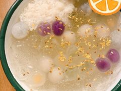 桂花酒酿五彩汤圆冰粉-甜心闲生传统手工冰粉(人民广场店)