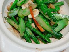 灵魂虾酱芥兰啫煲-蔡澜点心·粤菜(丽泽天街店)