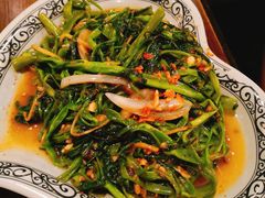 马拉盏炒通菜-大头虾越式风味餐厅(光明广场店)