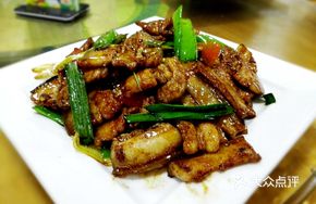Black Bean Sauce Stir-fried Pork Belly