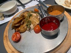 碳烤猪颈肉-小大董·烤鸭(观景餐厅·南京西路店)