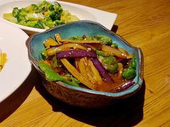 虎皮辣子烧茄子-胖老汉新疆特色椒麻鸡(南门店)