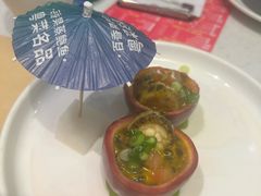 百香果蒸中鲍鱼-79号渔船海鲜饭店(宝安店)