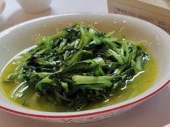 清炒鸡毛菜-雪霁山庄·合肥地标老字号