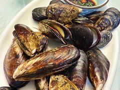 白灼淡菜-金海湾海鲜排档(朱家尖店)