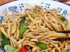 油泼面-秦韵味香辣爆肚面(钟楼店)