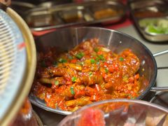 韩式辣鸡爪-西塔老太太泥炉烤肉(温州首店万象城黑金店)