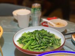蒜炒油麦菜-58度品质川菜馆(经一路店)