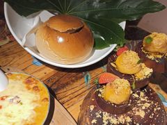 草莓脆奶-烛影拾光观景餐厅·创意菜·摄影·小提琴(大唐不夜城店)