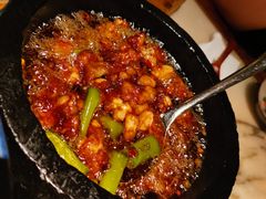 石锅杭椒牛蛙-桂满陇-西湖船宴(西单大悦城店)