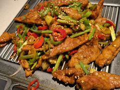 小炒黄牛肉-聚友斋(陶瓷琉璃馆水晶街店)