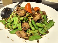 榄菜四季豆鸡脆骨-汤城小厨•粤菜•靓汤(苏州街店)