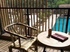 阳台、留言本、笔筒-看见远方·莫干遥远的山民宿