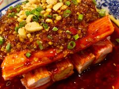 红油口水蟹柳-付掌柜在成都·热炒砂锅集(金禾店)