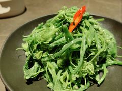 炝拌丝瓜尖-金鸭季·北京烤鸭(深业上城店)