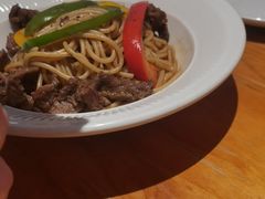 黑椒牛柳意面-Thanks美式餐厅(汉堡咖啡店)