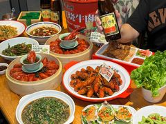 -在老街·淮安大排档·甜麻干煸龙虾·烧烤(河下古镇店)