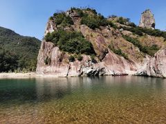 -楠溪江石桅岩