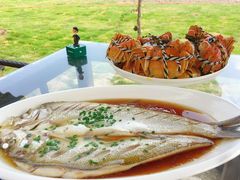 -七的湖·晚芳亭·阳澄湖农家菜·大闸蟹(莲花岛店)