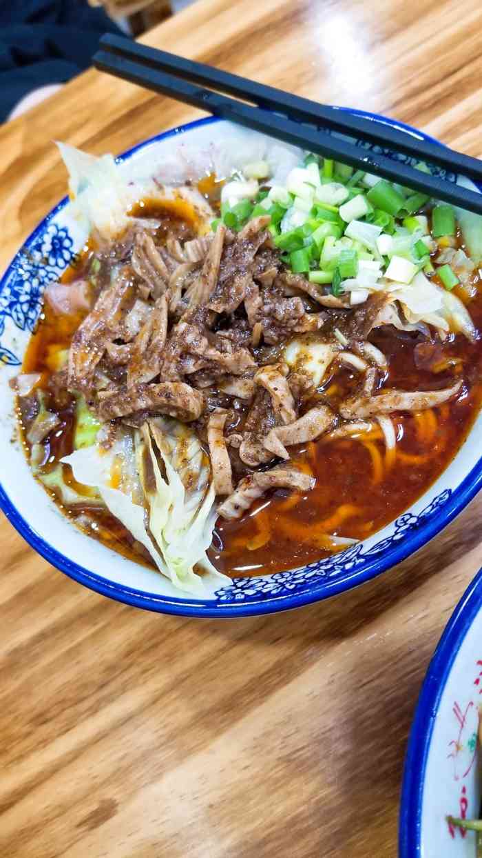 孙浩特色牛杂面板面(铂津湾店)-"孙浩特色牛杂面板面 位于河西区海河