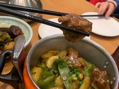 排骨压锅油豆角-小土豆北方菜馆(方庄店)
