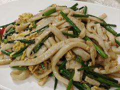 韭菜鸡蛋炒鱼面-惠来大排档(联创商业街店)