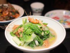 腐皮杭白菜-老头儿油爆虾·知味杭州(爱琴海购物中心)